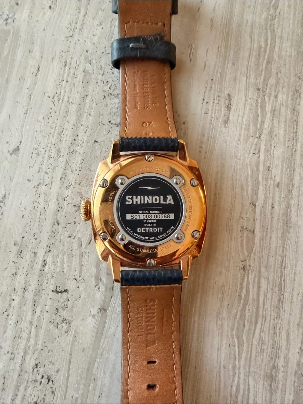 Shinola classic watch